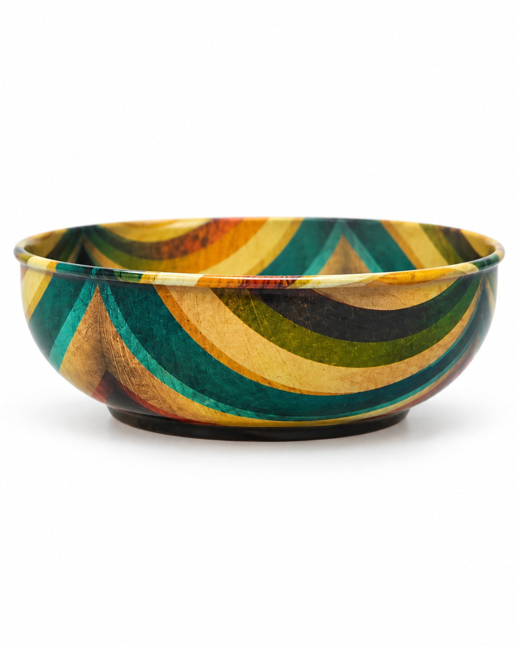 Side view of the Moonlight Cats mini decorative bowl