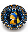 Pearl Earring Cat mini steel catch-all by NIVUMA — front product cover