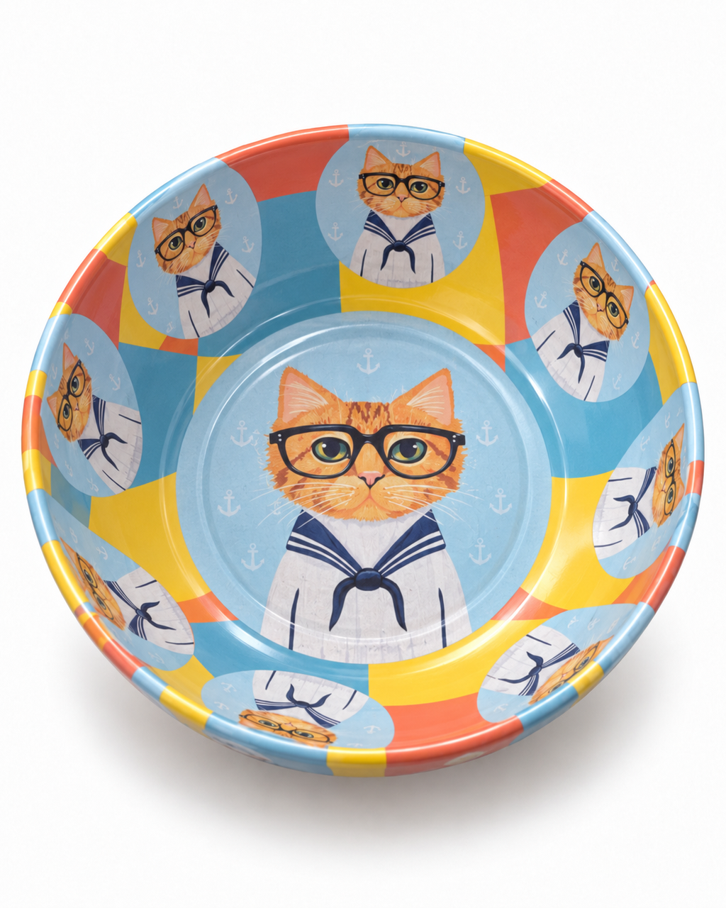 Sailor Specs Cat mini steel catch-all by NIVUMA — front product cover